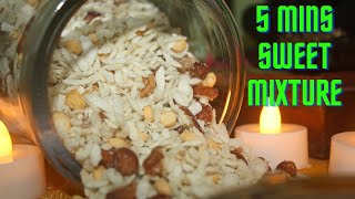 Sweet Mixture bakery style sweet mixture in 5 min aval mixturesnacks recipe [upl. by Arannahs]