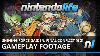 Shining Force Gaiden Final Conflict GG Gameplay Footage [upl. by Rovaert]