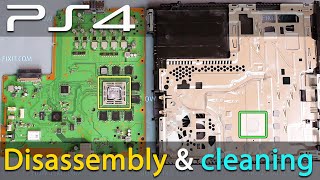 PS4 Overheating Fix Disassembly Fan Cleaning amp Thermal Paste Replacement [upl. by Hershell]