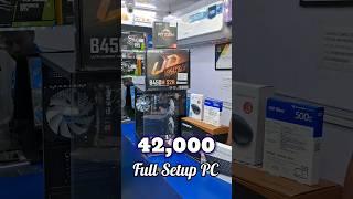 Full Setup PC Build Under 42000 Rs pcgamingsetup pcbuild gamingpc [upl. by Dnaltruoc]