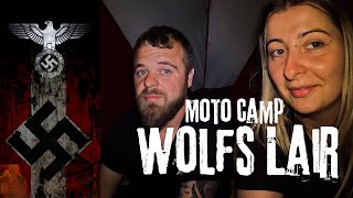 Motocamping INSIDE Hitlers Wolfs lair  Wolfsschanze Poland [upl. by Ynohta]