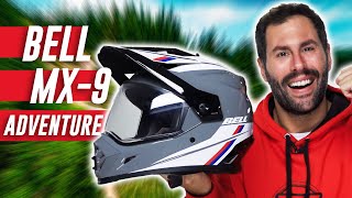 Review casco BELL MX9 ADVENTURE gran relación calidadprecio ⛰️ [upl. by Auqinom947]