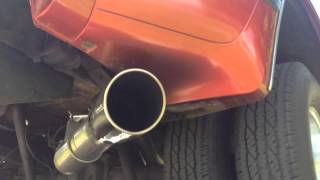 73 Powerstroke 5 inch straight pipe [upl. by Nerrej782]