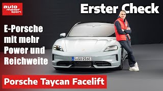 Neuvorstellung Porsche Taycan  Steht hier der neue Lademeister  auto motor und sport [upl. by Wharton]