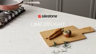 Silestone Lime Delight from the New Urban Crush Quartz Collection [upl. by Nnawaj]