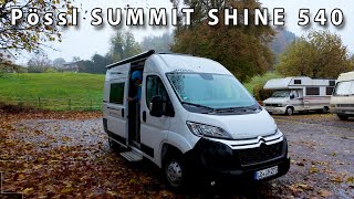 Pössl SUMMIT SHINE 540  Alltagstaugliches Wohnmobile  HubertDreschler [upl. by Monarski]