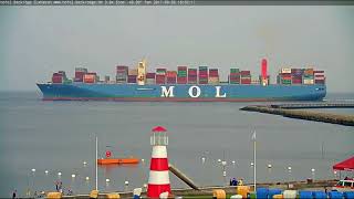 Team Cuxhaven LiveCams presents Ultra Containership MOL TRIBUTE  592017 [upl. by Teilo35]