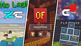 TOP 5 FPS Boost Clients For MCPE 118  Minecraft Bedrock Edition [upl. by Rugg]