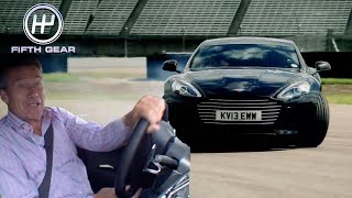 Tiffs Legendary Aston Martin Rapide Track Test  Fifth Gear [upl. by Fredia738]