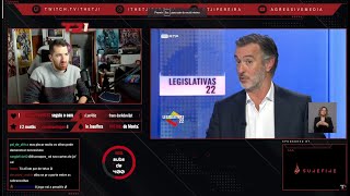 TJI REAGE A GRANDE ENTREVISTA LEGISLATIVAS  JOÃO COTRIM DE FIGUEIREDO IL [upl. by Rephotsirhc]