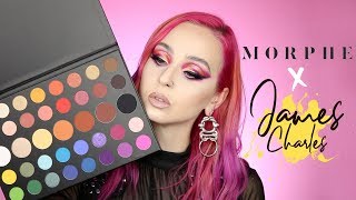 Morphe x James Charles Palette  Revue amp Tuto [upl. by Kcirdneked]