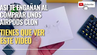 COMO DIFERENCIAR AIRPODS PRO ORIGINALES VS CLON EN 2022 ¿Valen la pena ¿Son Originales [upl. by Erbes]