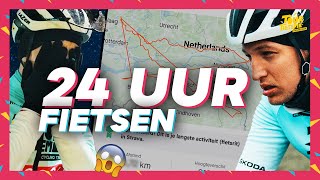 ZO VER MOGELIJK FIETSEN BINNEN 24 UUR WEDSTRIJD  TOUR DE TIETEMA CYCLING TEAM 8 [upl. by Acinorev]