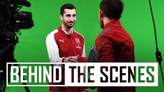 Henrikh Mkhitaryan signs for Arsenal  Behindthescenes [upl. by Rennat]