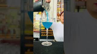 Blue Curacao Drink refreshment enjoy drink bar happiness enjoy worldcup capricorn [upl. by Efthim]