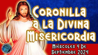 Coronilla de la divina misericordia Miércoles 4 de Septiembre 2024💙 [upl. by Nogem250]