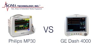 Differences Between the Philips MP30 and GE Dash 4000 [upl. by Flessel614]