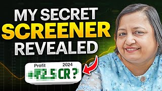 How to Create Perfect Screener  Explained By Jyoti Budhia [upl. by Felske60]