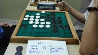 20230604 Singapore National Othello Championship Round 4 Leong Chee Kit Vs Li Chun Wan [upl. by Careaga281]