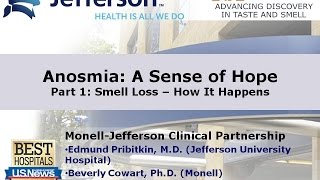 Anosmia Pt1 Causes Healthcare Education from Monell Center anosmia smellloss smell [upl. by Gabe]