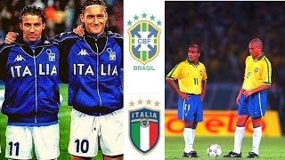 Brazil vs Italy  3  3  1997 France Tournament [upl. by Einnel]