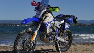 2017 Yamaha WR450 Desert Sled  Motorcycle Adventure [upl. by Zumstein830]