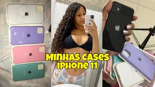 MINHAS CAPINHAS DO IPHONE 11  SHOPEE [upl. by Llenrahs]