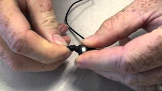 EP1 Earphone Silicone Tip Installation [upl. by Nonna]