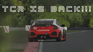 TCR Is Back  iRacing TCR Virtual Challenge at Snetterton [upl. by Fujio]