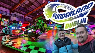 We went to IRELAND for FUNDERLAND DUBLIN  Full Tour AND On Ride POVS [upl. by Murrell947]