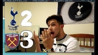 Spurs vs West Ham I had a nervous breakdown Live Reaction [upl. by Digdirb]