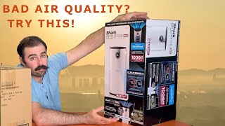 Bad Air Quality  SHARK AIR PURIFIER REVIEW [upl. by Vanhook520]