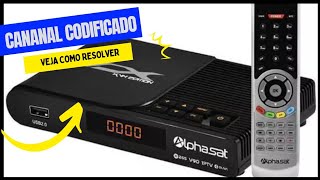 receptor alphasat canal codificado [upl. by Thorny794]