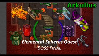 Elemental Spheres Quest  BOSS FINAL  The Lord of the Elements [upl. by Ahsaya358]