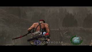 Resident Evil 4 Krauser Modo Historia completado Profesional Cap 11 [upl. by Aromas569]