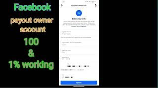 facebook payout account change kaise karenFacebook payout updateFacebook payout legal name change [upl. by Anelrahc]