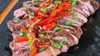 Asian Marinated Flank Steak Recipe [upl. by Dareg487]