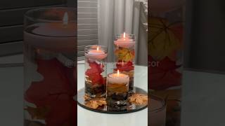 Floating Candles Fall Edition decorate for this Fall with this beautiful and super easy DIY [upl. by Yrgoerg]