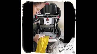 How to clean a Britax Click tight Car seat cleaning with clean baby gear [upl. by Ozen35]