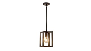 Small Metal Pendant LightHAT046 [upl. by Aleet]