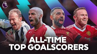 From Shearer to Salah The Premier Leagues AllTime Top Scorers [upl. by Boaten]