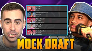 2024 NBA Mock Draft w PeeWeeDaPlug [upl. by Heber]