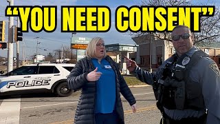 MAKIN NOISE IN ILLINOIS  First Amendment Audit [upl. by Eugilegna147]