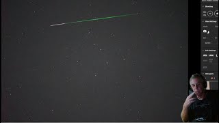 At least 14 meteors pass by during AstronomyShow stream [upl. by Leksehc]