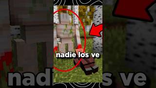 ¿Qué hacen los golem cuando nadie los ve 😨 minecraft viral miedo josativi shorts youtube [upl. by Sekoorb117]