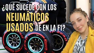 ¿Qué sucede con los neumáticos usados de en la F1 ¿A dónde van 😧 [upl. by Euqirrne]