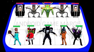 Merge Toilet Battle Monster Merge Master Skibidi Toilet Vs Speakerman Fusion Gameplay [upl. by Ynohtnaluap969]