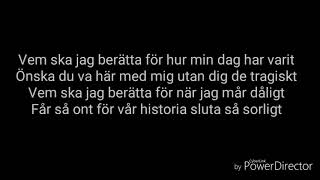 Saliboy  Jag vetGjorde fel LYRICS [upl. by Noraed175]