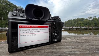 New Fujifilm Firmware Updates September 2023 [upl. by Layol]