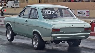 Ford Escort Mk1 Cosworth runs 1261 [upl. by Binnie]